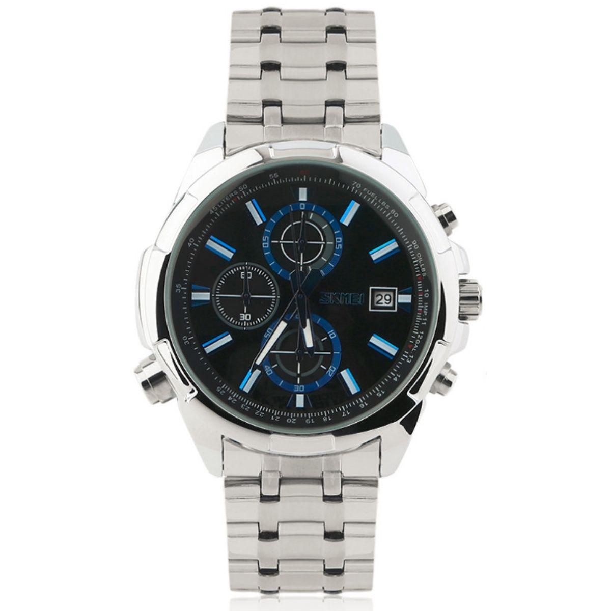 

Часы Skmei 9107 Silver Black Dail BOX (9107BOXSBK)