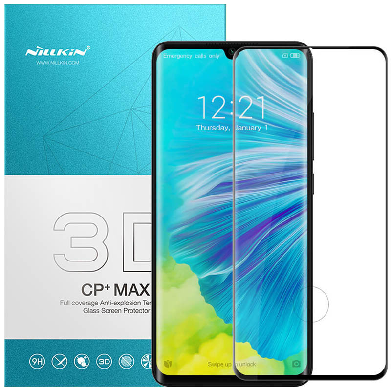 

Защитное стекло Nillkin (CP+ max 3D) на телефон Xiaomi Mi Note 10 / Note 10 Pro / Mi CC9 Pro / Note 10 Lite, Черный