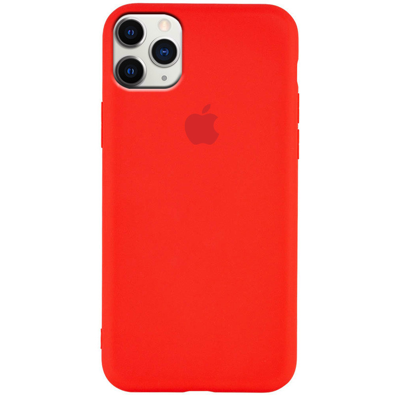 

Чехол Silicone Case Slim Full Protective на телефон Apple iPhone 11 Pro (5.8") разные цвета Фиолетовый / Красный / Red