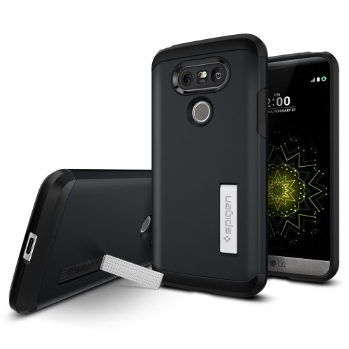 

Чехол Spigen для LG G5 Tough Armor, Black