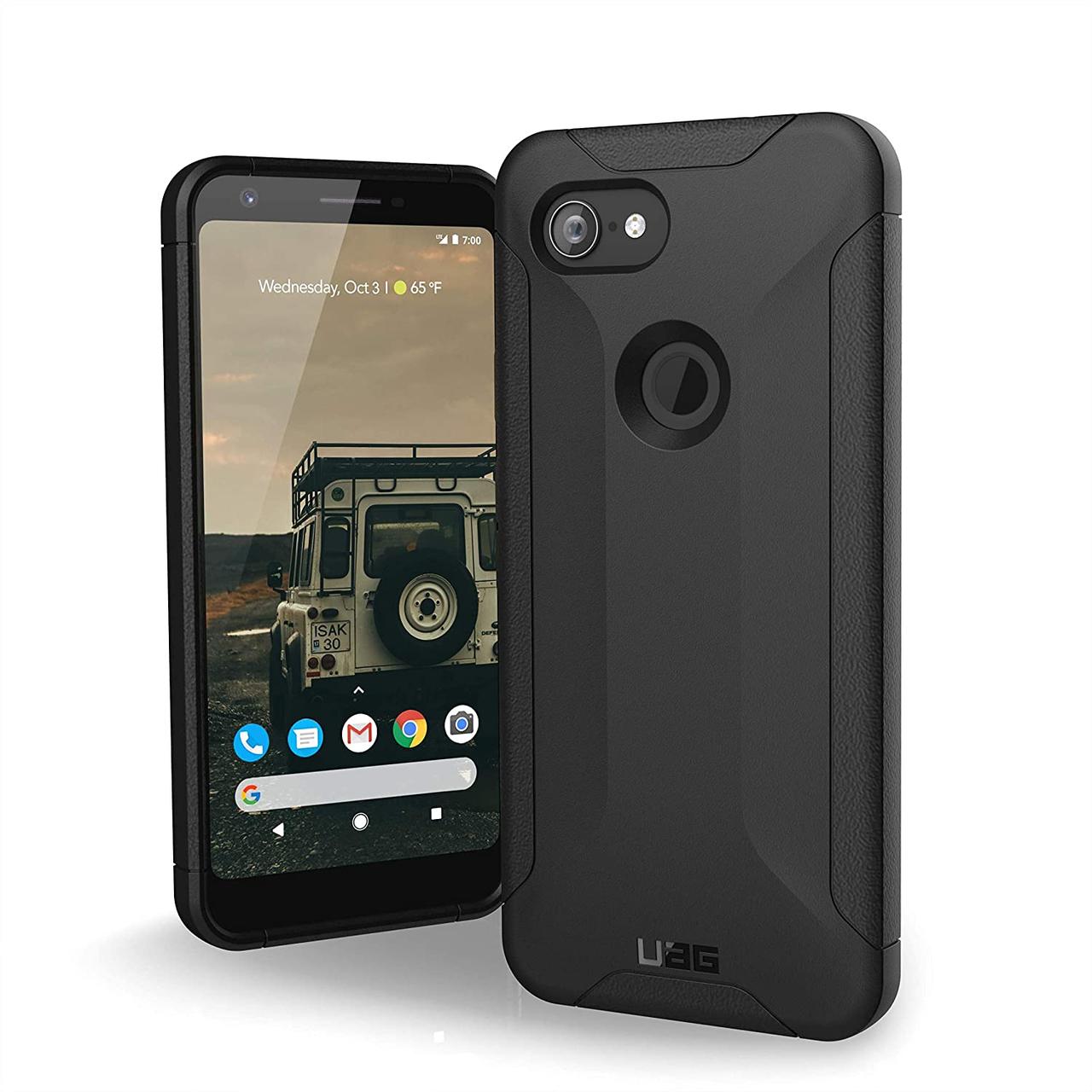 

Чехол UAG для Google Pixel 3a - Scout, Black (611628114040), Черный