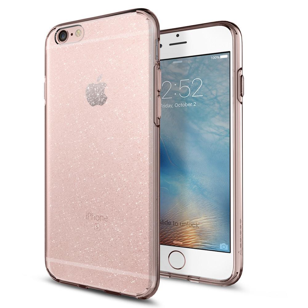 

Чехол Spigen для iPhone 6s / 6 Liquid Shine Glitter, Rose Crystal