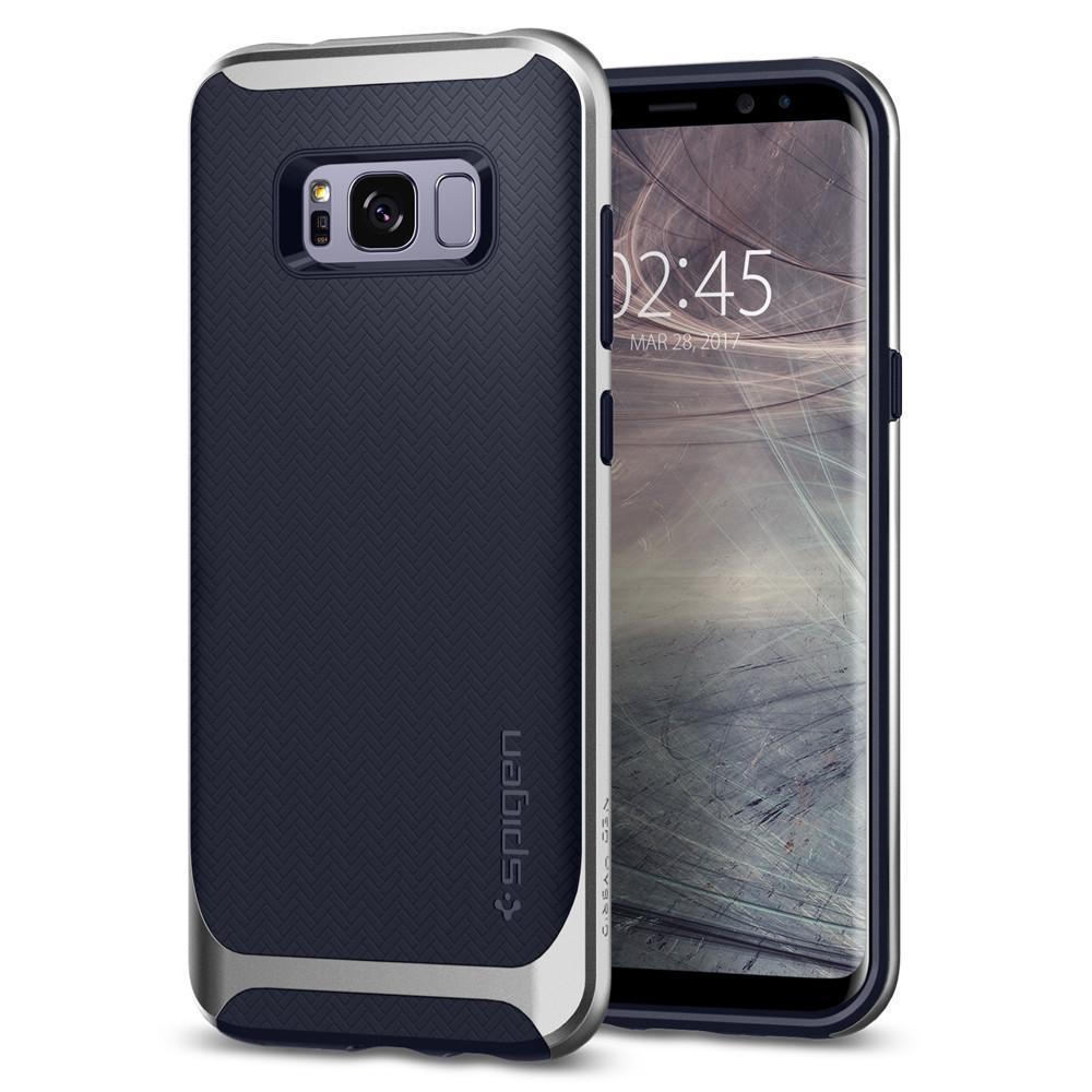 

Чехол Spigen для Samsung S8 Plus Neo Hybrid, Silver Arctic