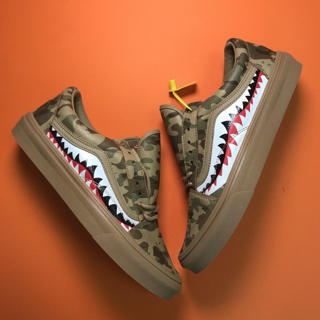 

Мужские кеды Vans Old Skool Green Camo / Ванс Олд Скул Зеленые Камуфляжные 45, Зелёный