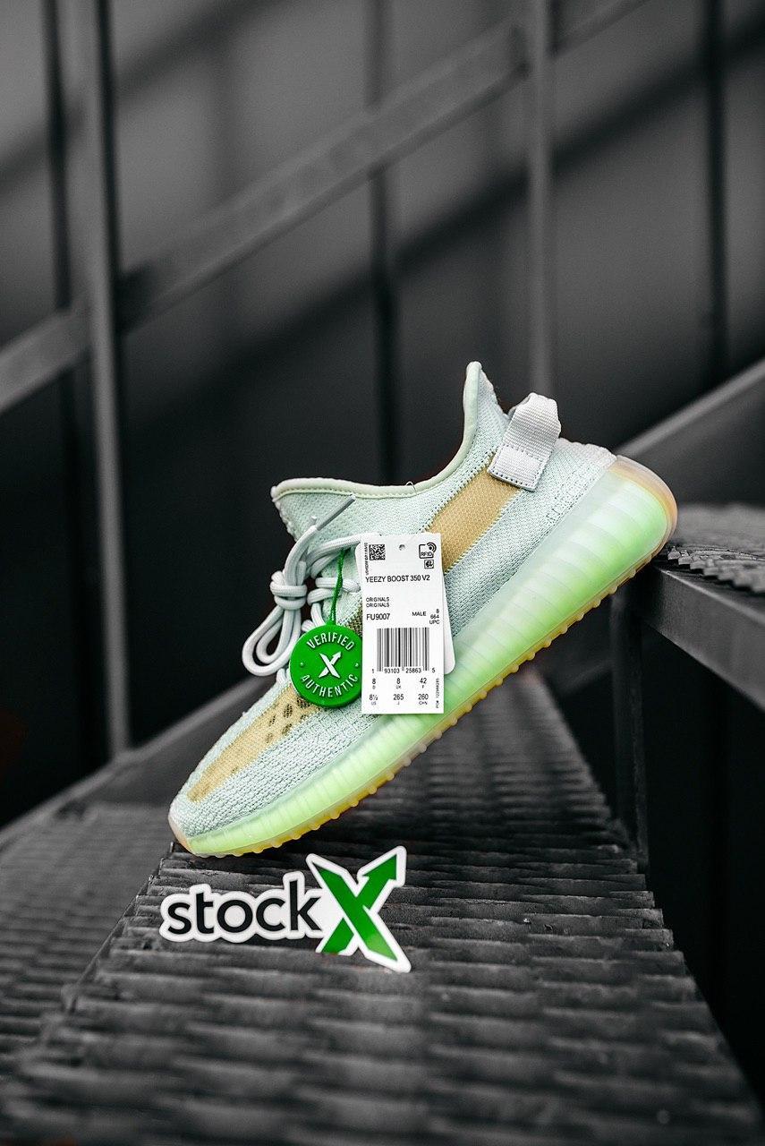 

Мужские кроссовки Adidas Yeezy Boost 350 V2 Haperspace Gray Green / Адидас Изи Буст 350 В2 Серые Зеленые 41, Серый