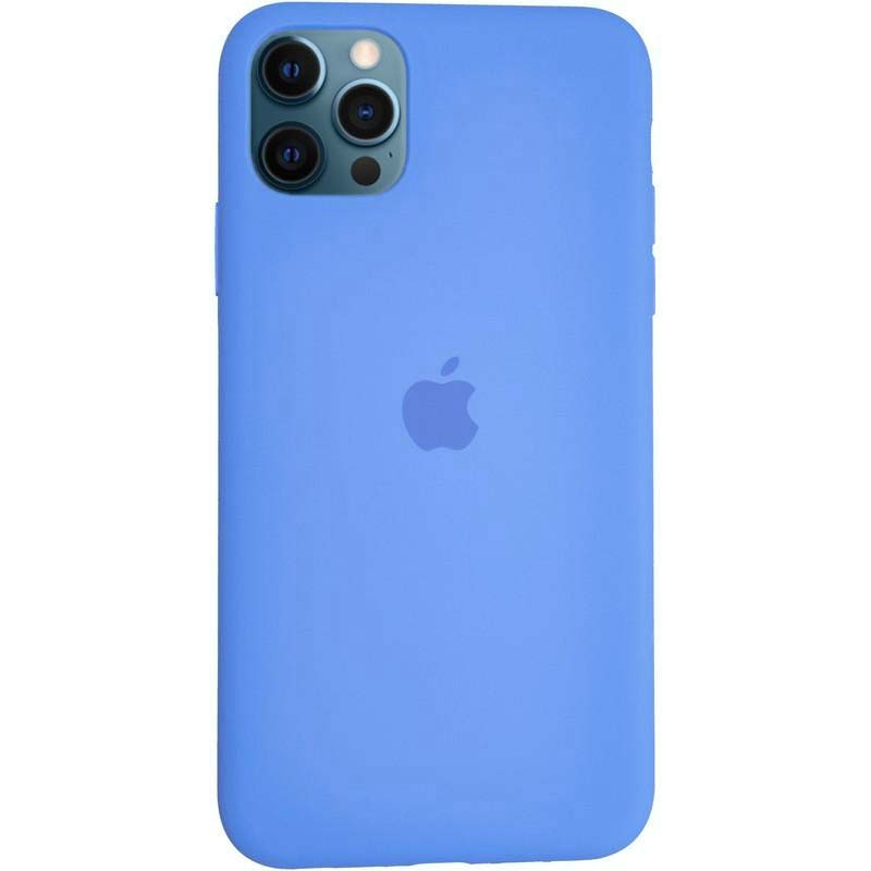 

Чехол Silicone Case для Apple iPhone 12 Pro Max силиконовый, Marine blue, Синий