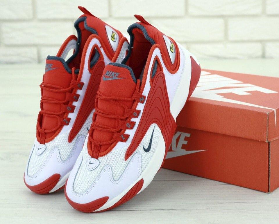 

Мужские кроссовки Nike Zoom 2K White Red / Найк Зум 2K Белые Красные 44, Красный