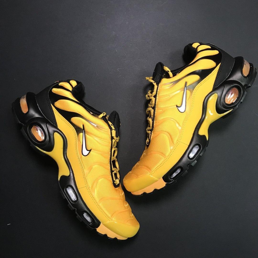 

Мужские кроссовки Nike Air Max TN Yellow Black / Найк Аир Макс ТН Желтые Черные 43, Желтый