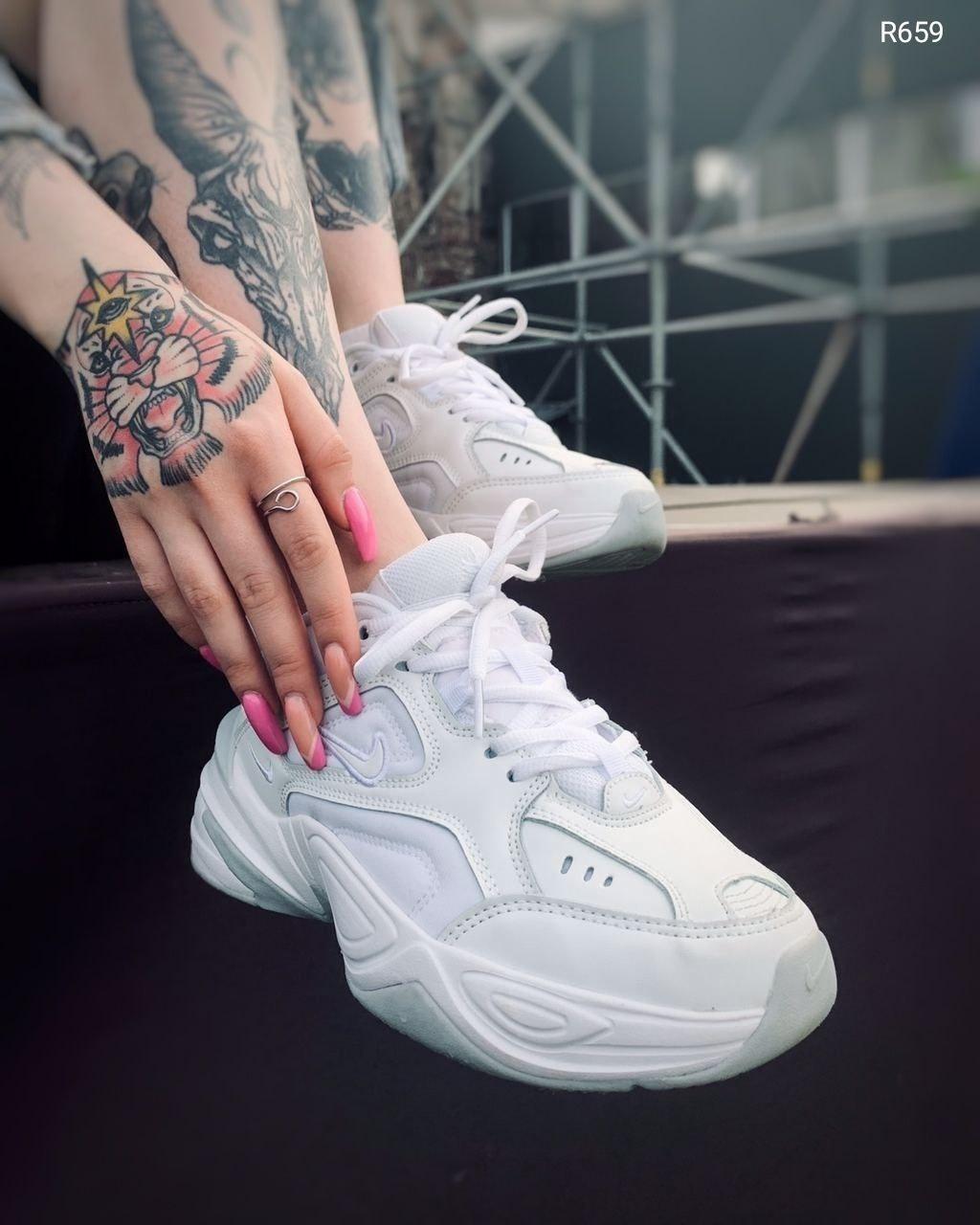 

Женские кроссовки Nike M2K Tekno White / Найк М2К Текно Белые 38, Белый