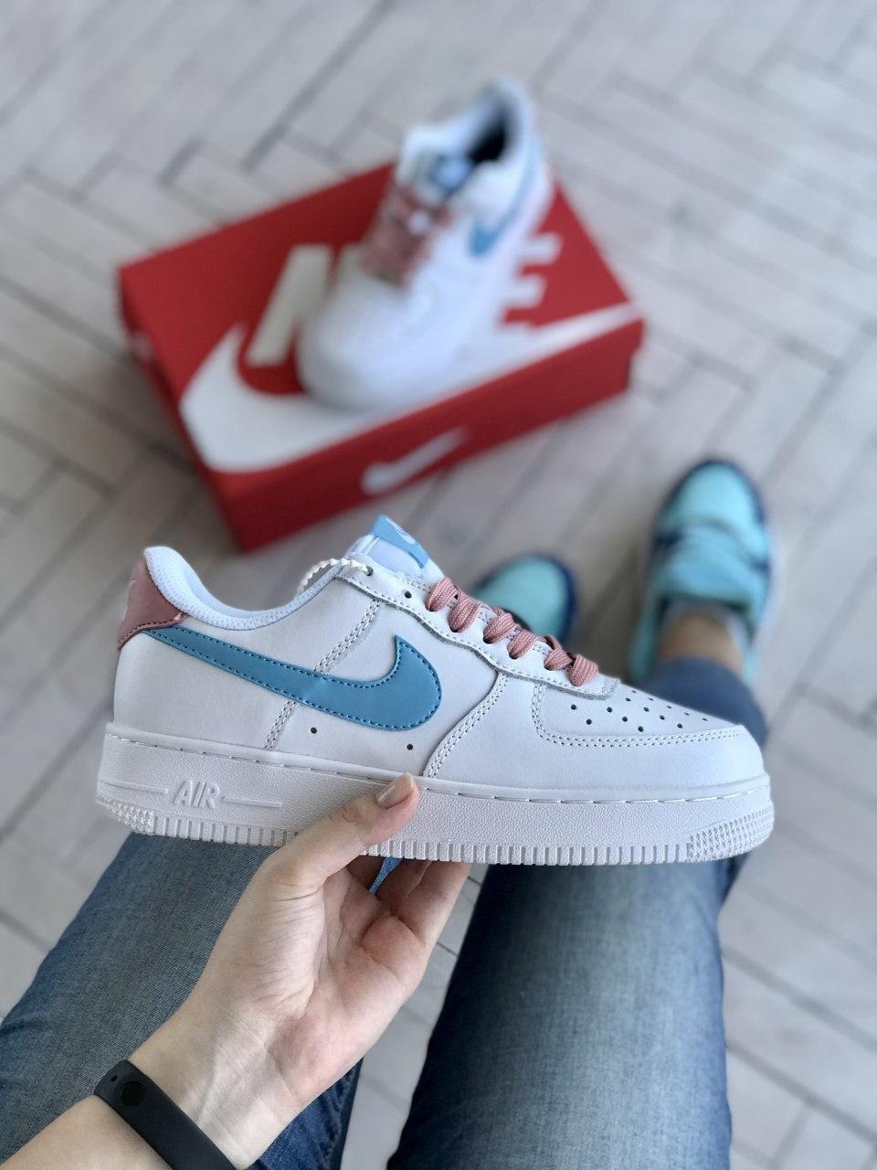 

Женские кроссовки Nike Air Force 1 Low White / Найк Аир Форс 1 Белые 38, Белый