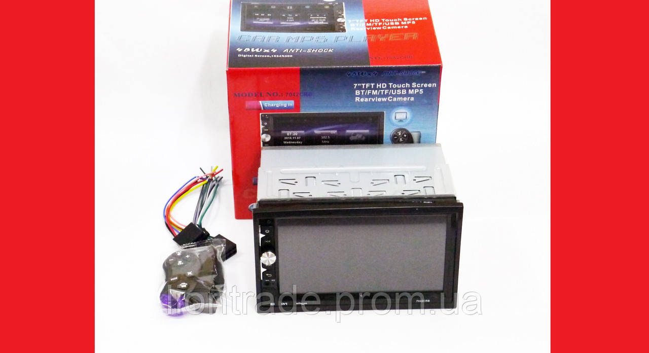 

2din Sony 7042 Автомагнитола USB+SD+Bluetooth