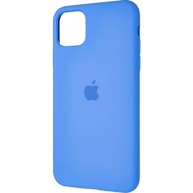 Силиконовый чехол Silicon Case для Iphone 12 mini синий -2