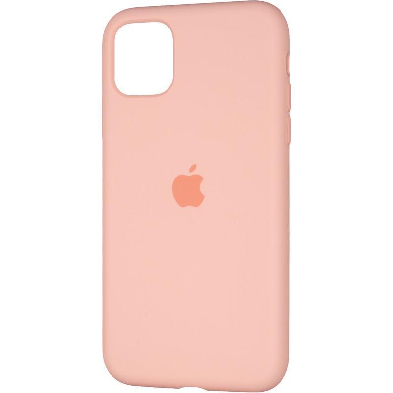 Силиконовый чехол Silicon Case для Iphone 12 mini персиковый