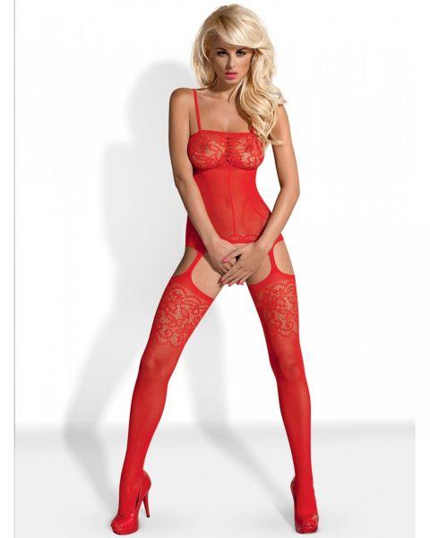 

Комбинезон BODYSTOCKING F204 Obsessive красный S/M