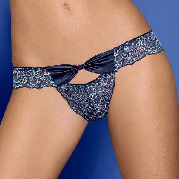 

Трусики синие Obsessive AURORIA Panties L/XL