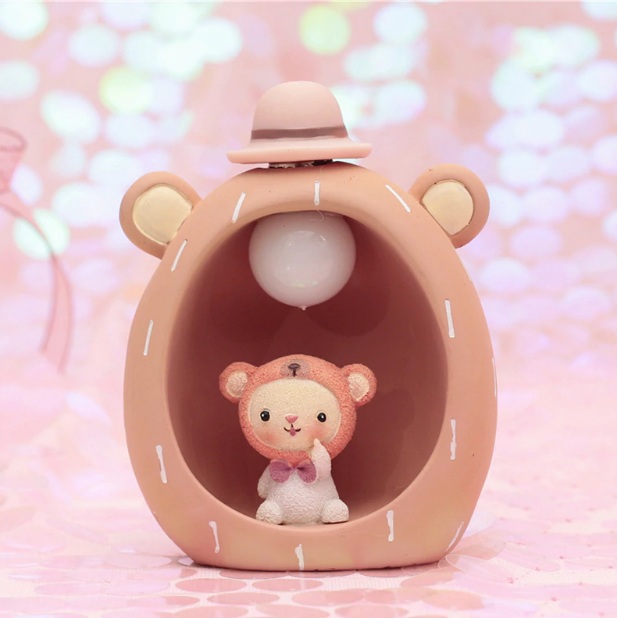 

Керамический ночник 3DTOYSLAMP Baby Bear (k0215), Персиковый