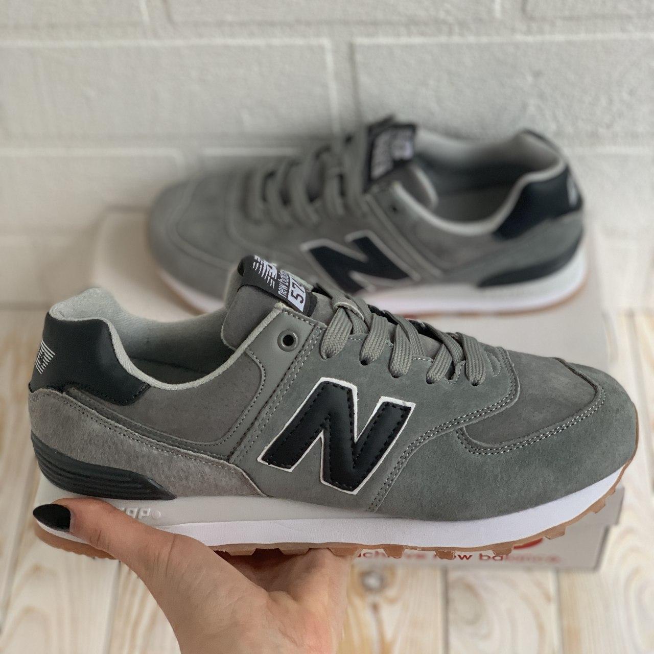 

Мужские кроссовки New Balance 574 Grey / Нью Беланс 574 Серые 45, Серый