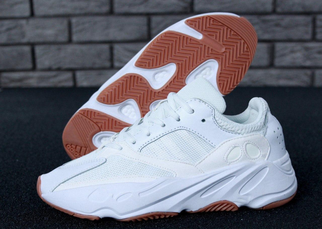 

Мужские кроссовки Adidas Yeezy Boost 700 White / Адидас Изи Буст 700 Белые 43, Белый