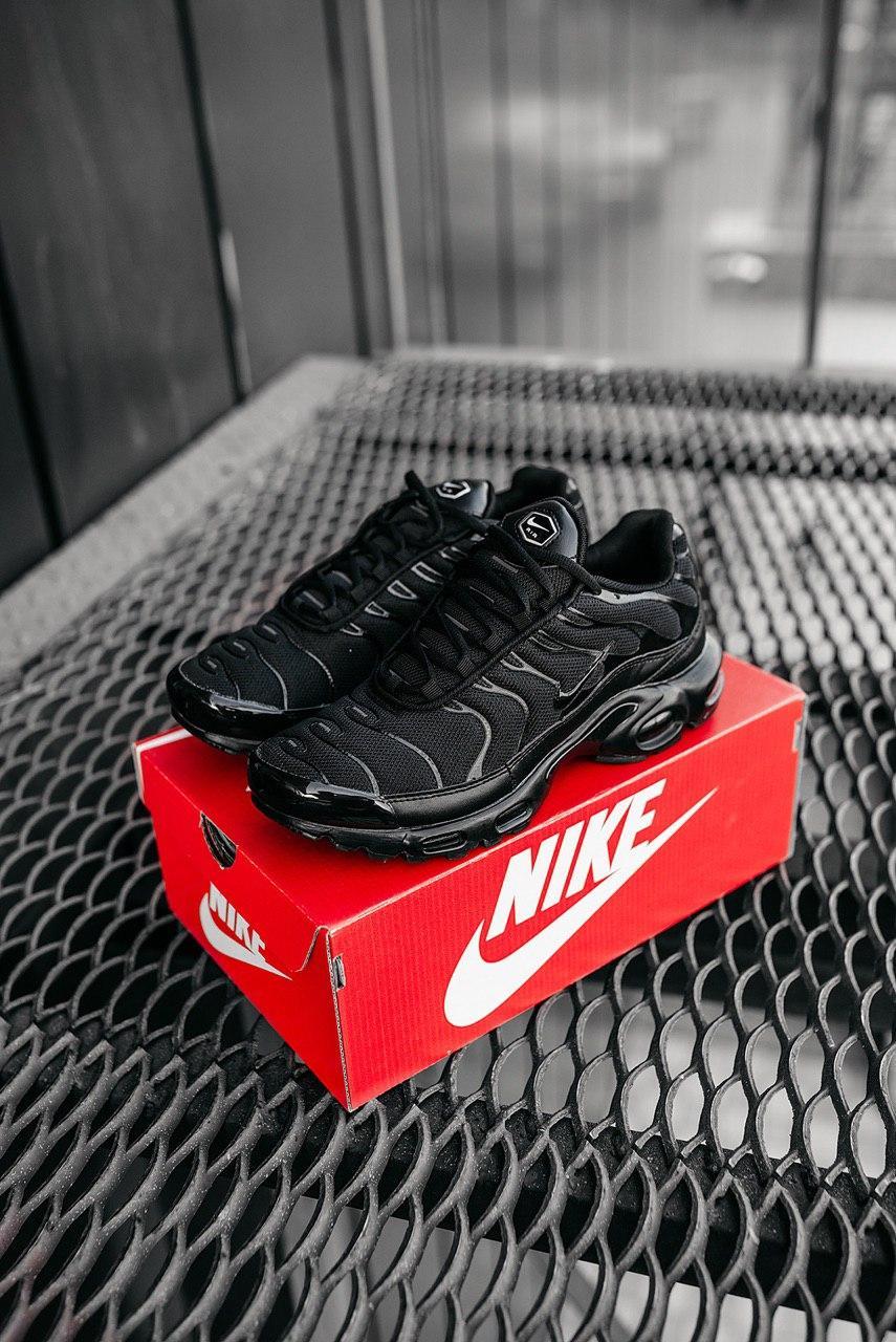 

Мужские кроссовки Nike Air Max TN Black / Найк Аир Макс ТН Черные, Черный