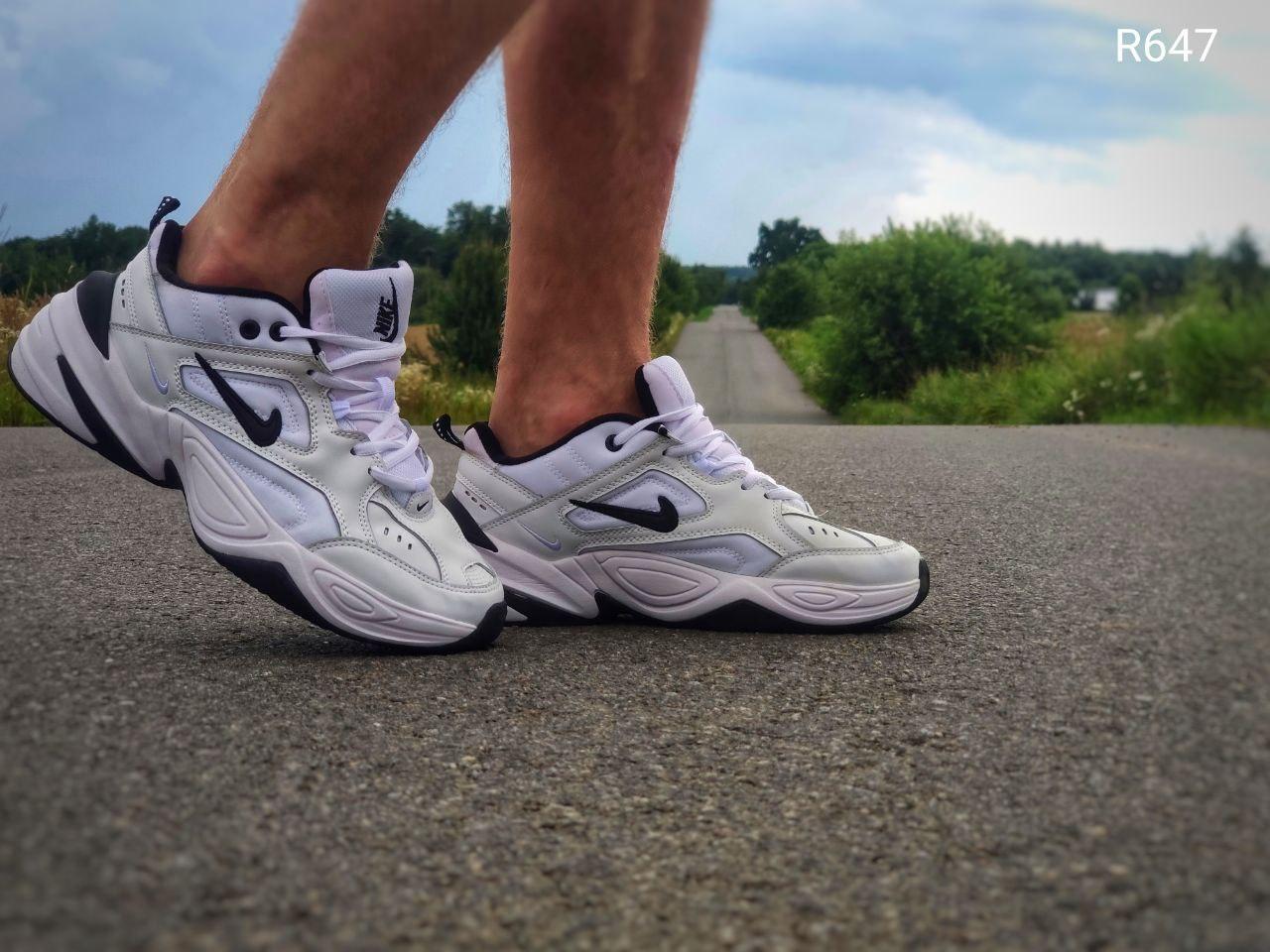 

Мужские кроссовки Nike M2K Tekno White Black / Найк М2К Текно Белые Черные 45, Черно-белый