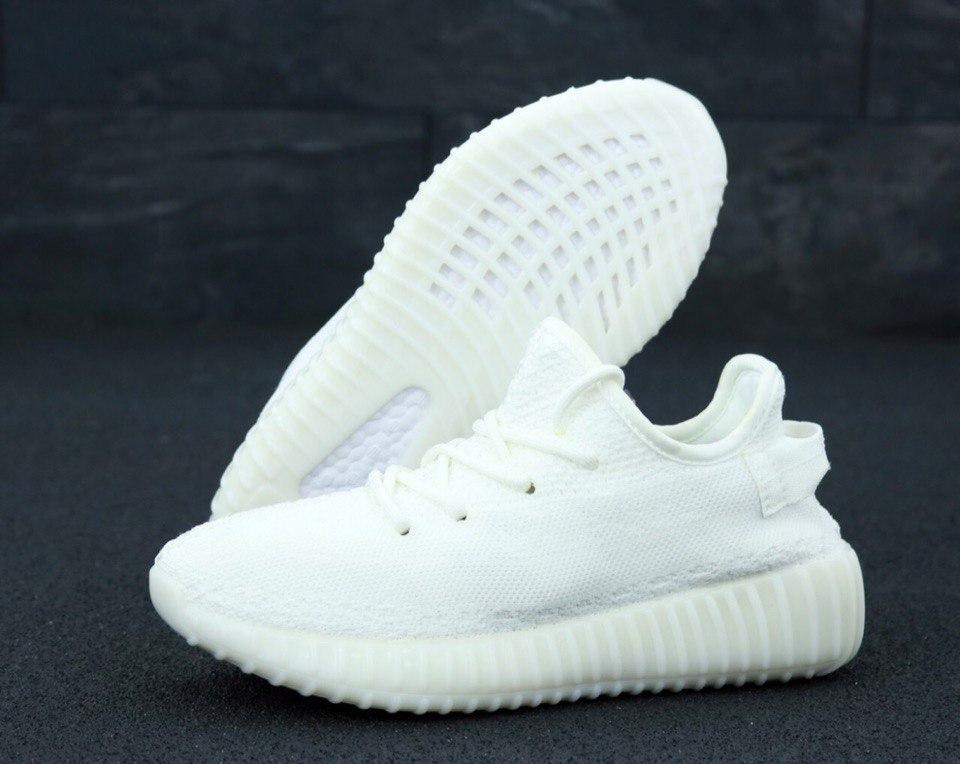 

Мужские кроссовки Adidas Yeezy Boost 350 V2 White / Адидас Изи Буст 350 В2 Белые 42, Белый