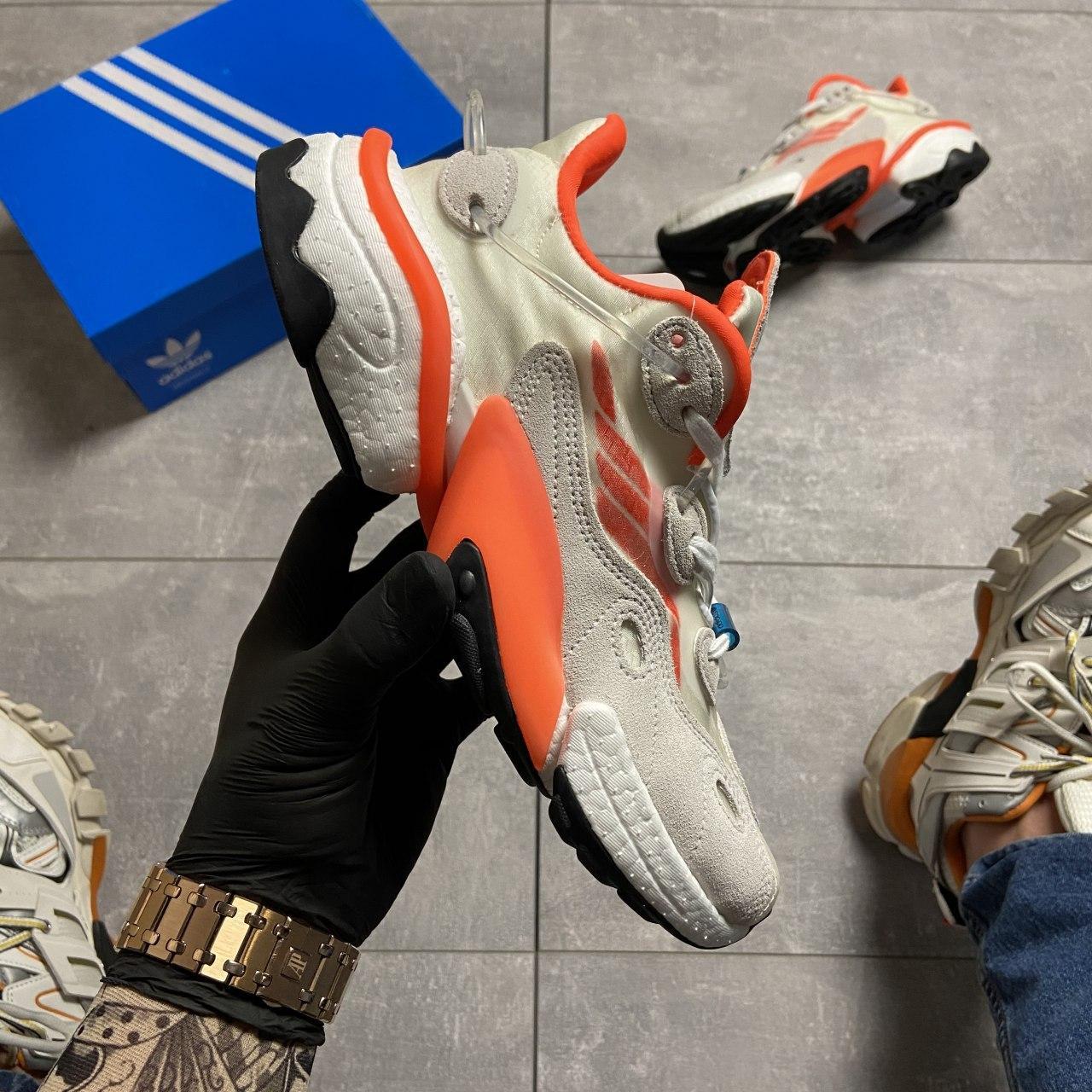 

Мужские кроссовки Adidas Originals Torsion X White Grey Orange / Адидас Оригинал Белые Серые Оранжевые, Белый