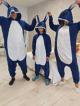 Пижама костюм Кигуруми Стич для всей семьи, детей, взрослых, фото 3