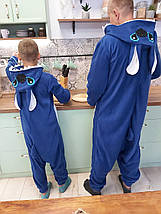 Пижама костюм Кигуруми Стич для всей семьи, детей, взрослых, фото 2
