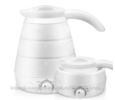 

Чайник 220В 650мл /Складной/Силиконовый/ SmartTech Foldable Kettle W-013