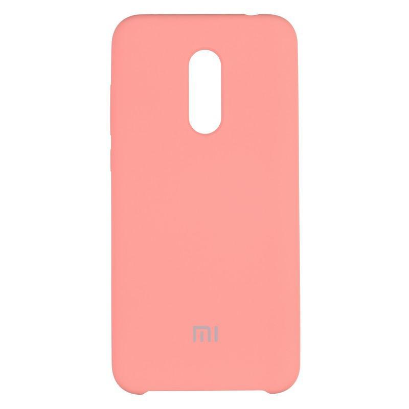

Чехол Silicone Case оригинальный для Xiaomi Redmi 5 Plus Pink (29), Розовый