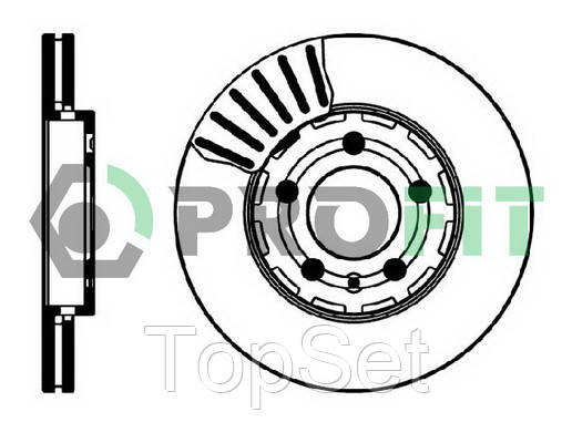 

Диск тормозной на AUDI/SEAT/SKODA/TOYOTA/VW