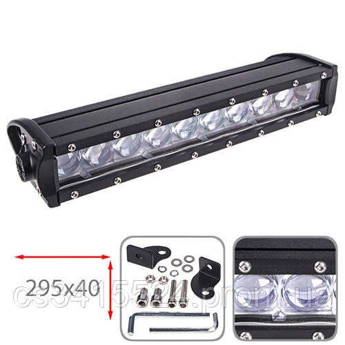 

Фара прожектор LML-G2050-4D SPOT (10led*5w 295х40мм) (G2050-4D S)