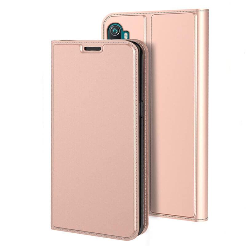 

Чехол-книжка Dux Ducis с карманом для визиток для Xiaomi Mi Note 10 / Note 10 Pro / Mi CC9 Pro Rose Gold