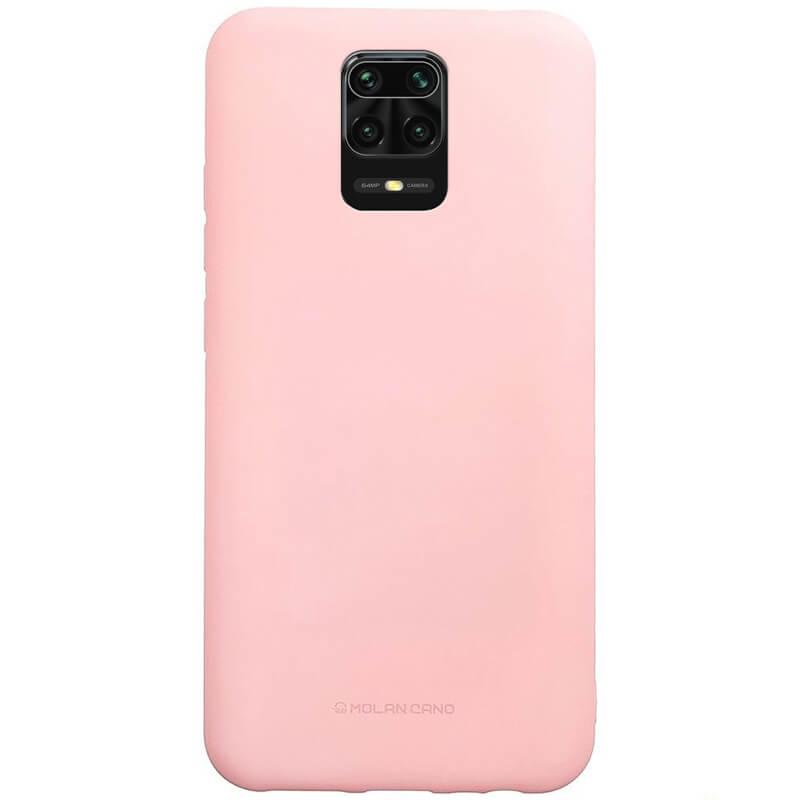 

TPU чехол Molan Cano Smooth для Xiaomi Redmi Note 9s / Note 9 Pro / Note 9 Pro Max Розовый