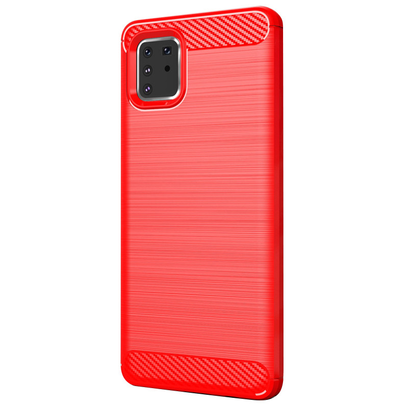

TPU чехол iPaky Slim Series для Samsung Galaxy Note 10 Lite (A81) Красный