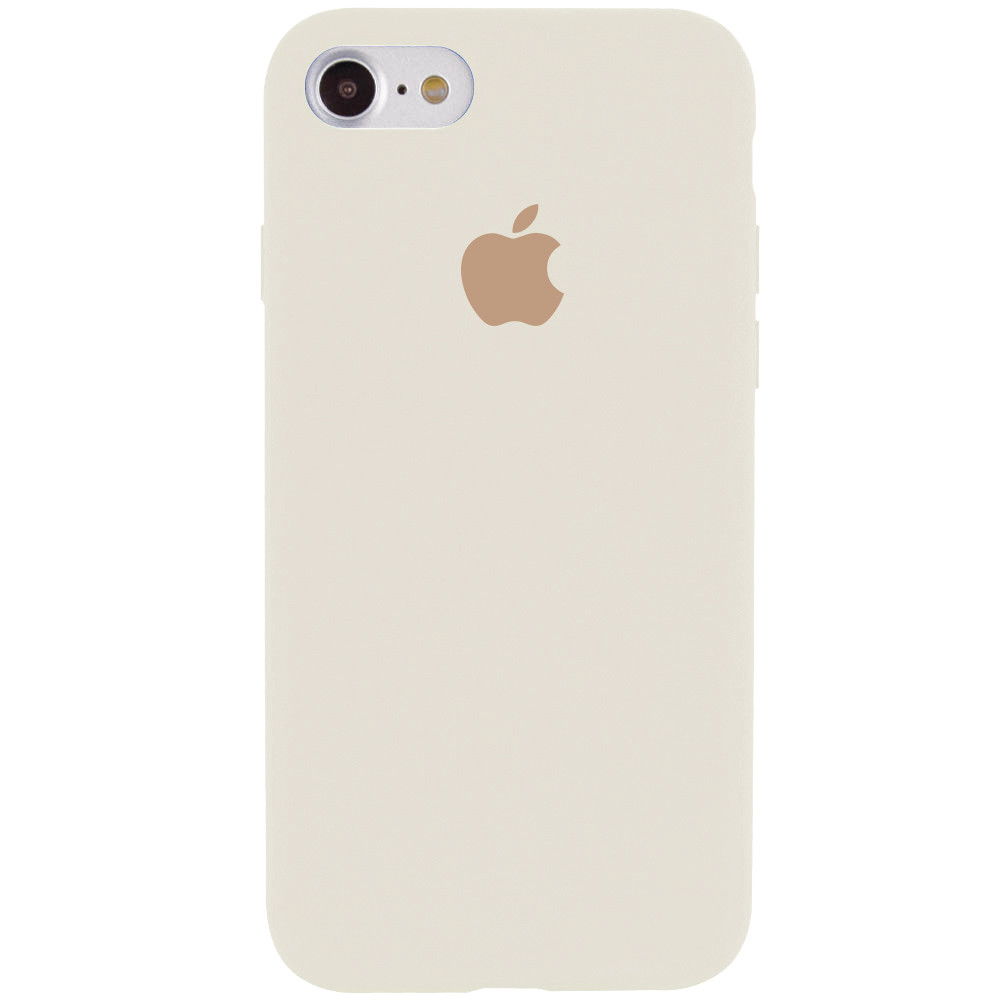 

Чехол Silicone Case Full Protective (AA) для Apple iPhone 6/6s (4.7") Бежевый / Antigue White