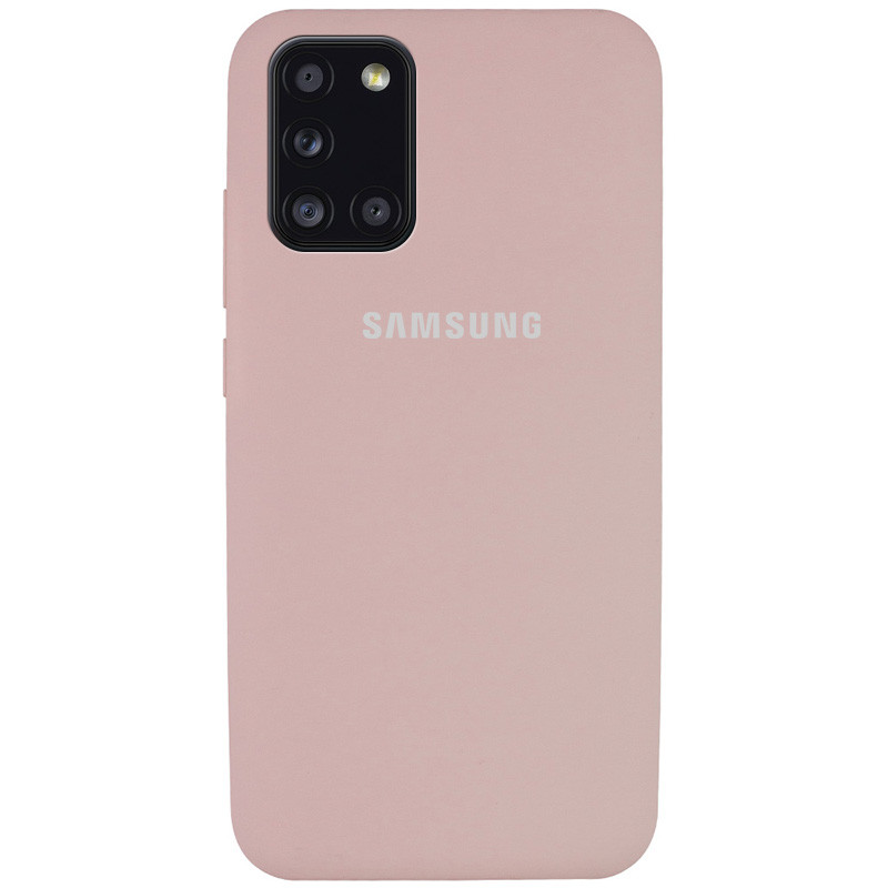 

Чехол Silicone Cover Full Protective (AA) для Samsung Galaxy A31 Розовый / Pink Sand