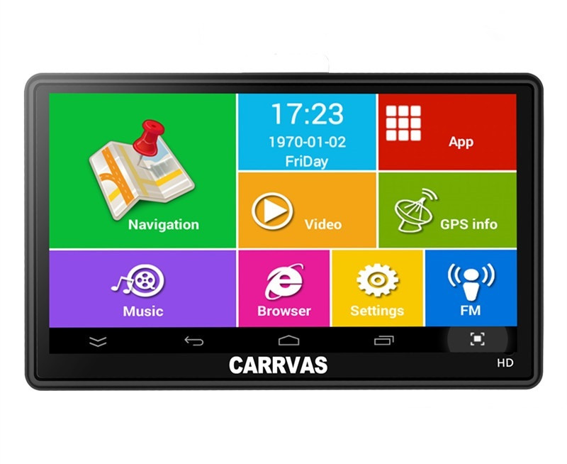 GPS-навигатор Carrvas 7 Truck Black (hub_kFii29027)