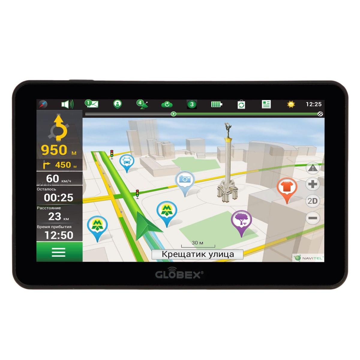 GPS навигатор GLOBEX GE711 Для грузовика (nm6m7r)