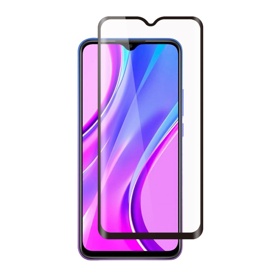 

Защитное стекло для Xiaomi Redmi 9C на экран 5д HQ защитное стекло на телефон сяоми редми 9с черное HQG, Черный