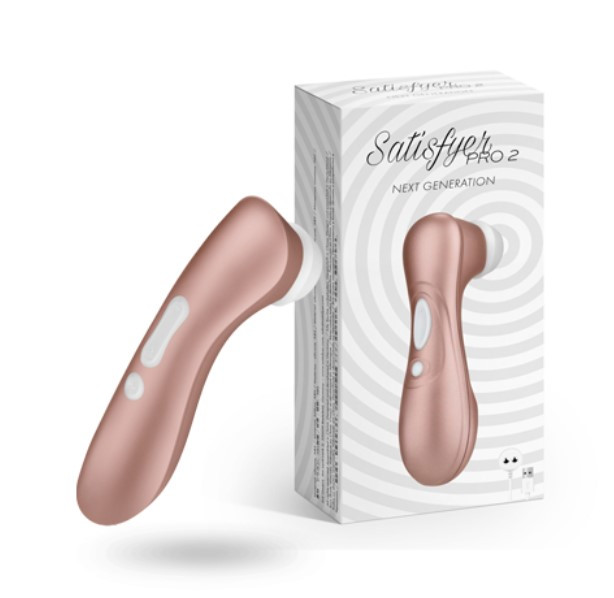 

Клиторный стимулятор - Satisfyer Pro 2 Next Generation, Розовое золото