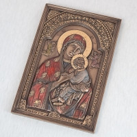 Картина "Діва Марія і Ісус" (15*23 см) (76070A4)