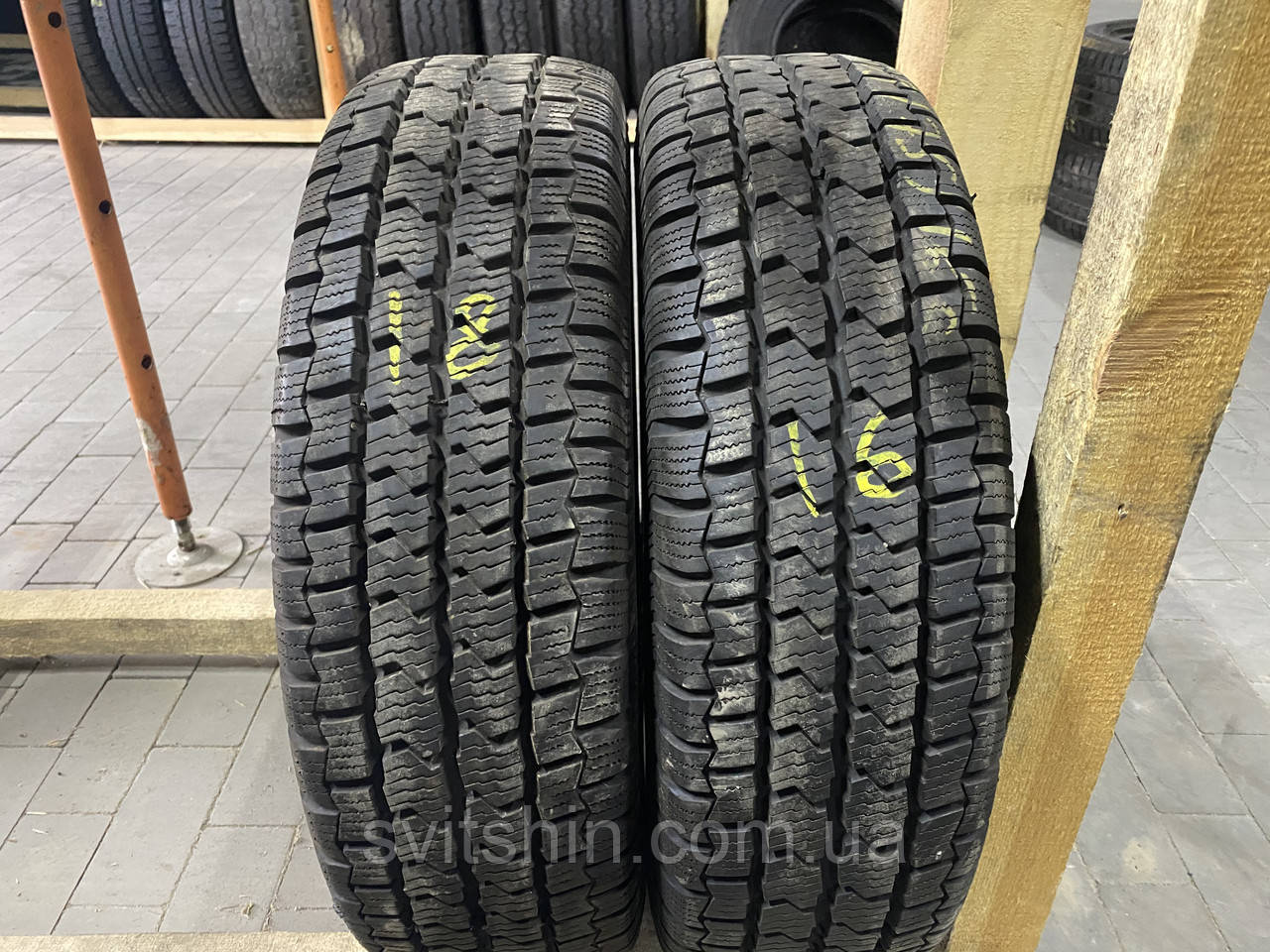 

Шини бу зима 205/75R16C 110/108R CONTINENTAL 2шт 9мм