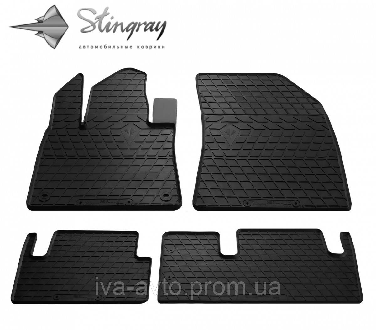

CITROEN C4 Picasso (2013-...) комплект ковриков из 4 штук, Черный
