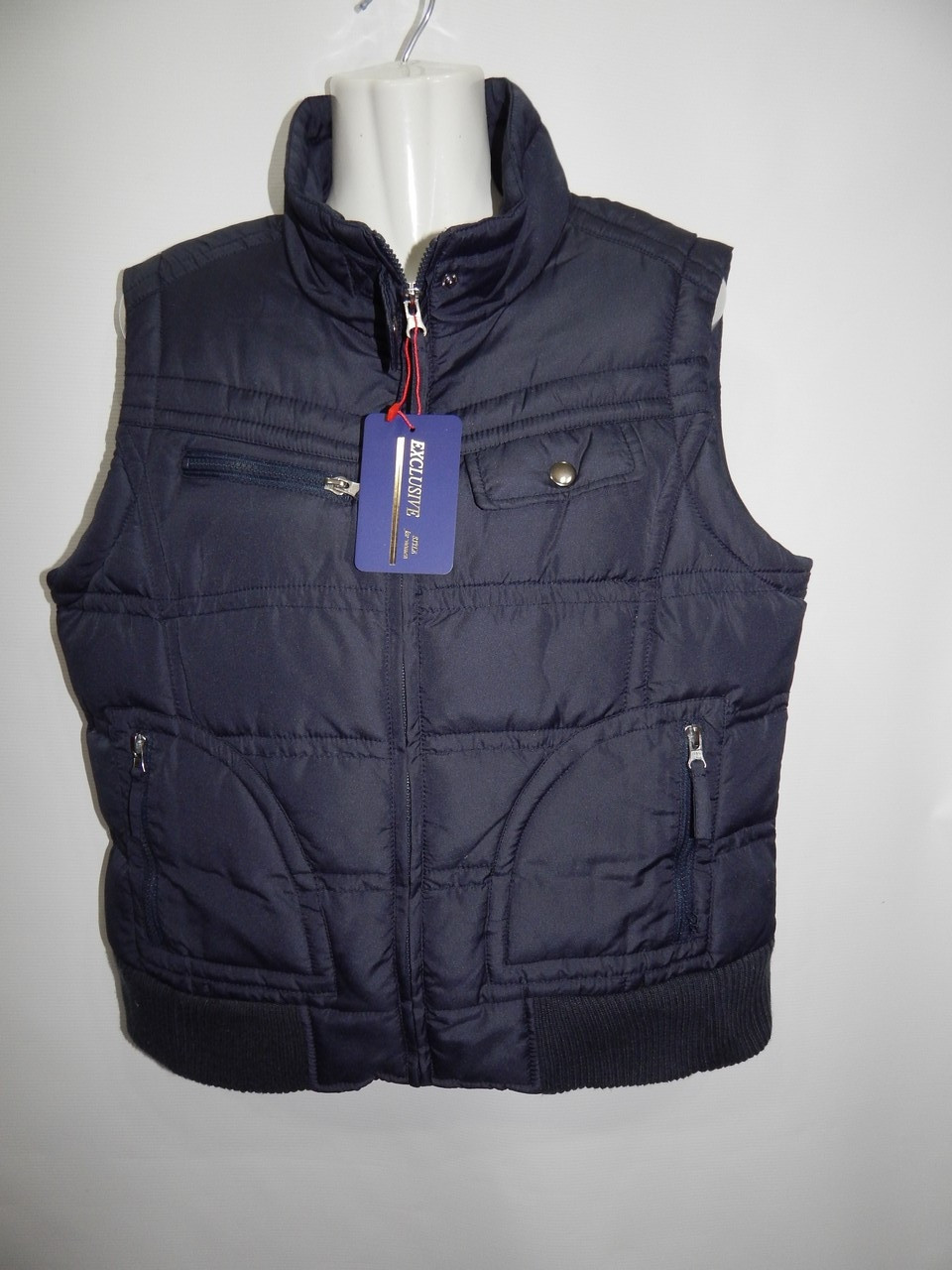 

Жилет женский демисезонный утепленный basic line RUS 48-50 EUR 40-42 048R, Синий