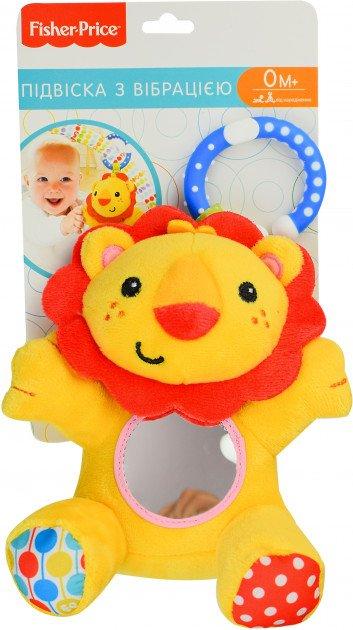 

Погремушка-подвеска FISHER PRICE Львенок, мягкая, с вибрацией, GH73096