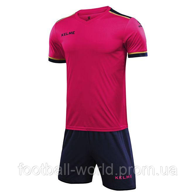 

Комплект футбольной формы Kelme SEGOVIA розово-т.синий 3871001.9914