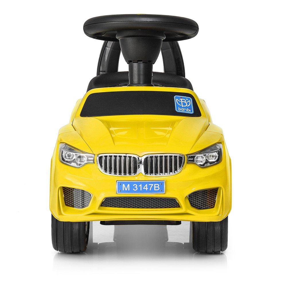 

Машинка каталка толокар Bambi M 3147B (MP3)-6 bmw mp3 музыка свет резиновое покрытие колес