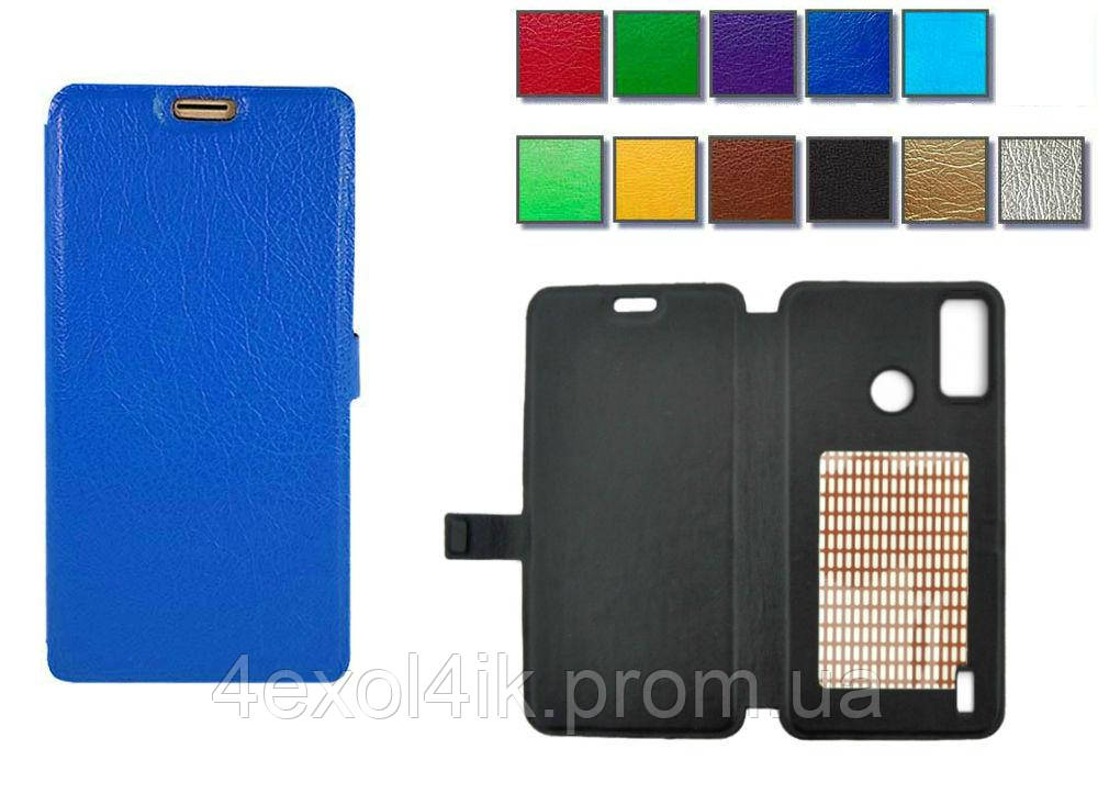 

Чехол для Tecno Spark 6 Go (KE5) Sticky (книжка), Разные цвета
