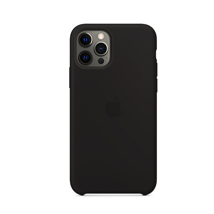 

Чехол Soft Silicone Case для Apple iPhone 12 Pro Max, Черный